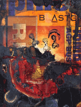 Theater, Mischtechnik, Collage